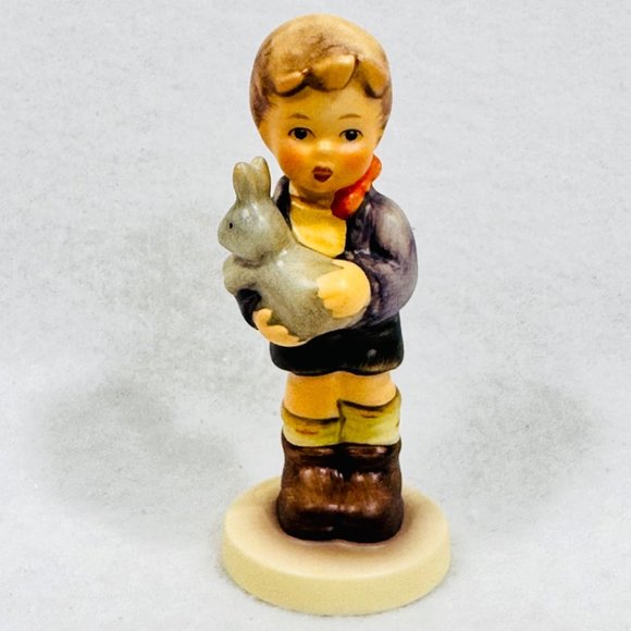 Goebel Hummel 2049/B "My Best Friend" Boy w/Rabbit TMK-7 - Picture 1 of 10